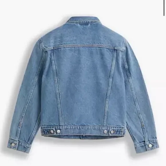 NWT Levi's Ex-Boyfriend Trucker Jean Jacket - Picture 15 of 16